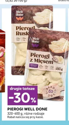 Pierogi Well Done promocja w Stokrotka