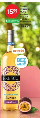 Wino bezalkoholowe Fresco Frizzante Marakuja słodkie promocja w Żabka