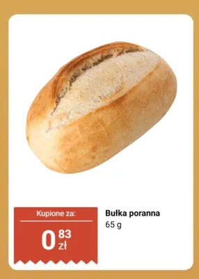Bułka poranna promocja w Biedronka