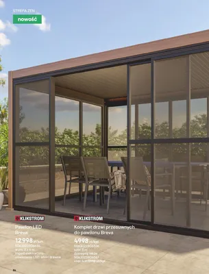 Pawilon LED Breva promocja w Castorama