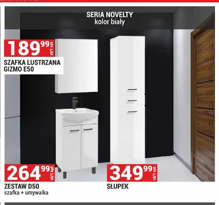 Słupek Novelty promocja w Merkury Market