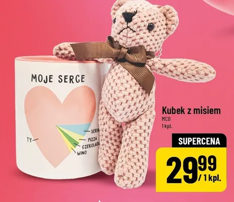 Kubek z misiem MGD promocja w POLOmarket