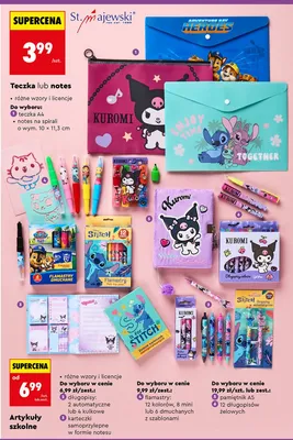 Teczka lub notes promocja w Biedronka