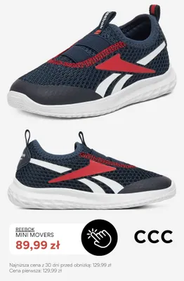 Buty dziecięce Reebok Mini Movers promocja w CCC
