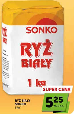 Ryż biały Sonko promocja w Euro Sklep
