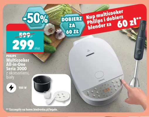 Blender Philips promocja w Biedronka Home