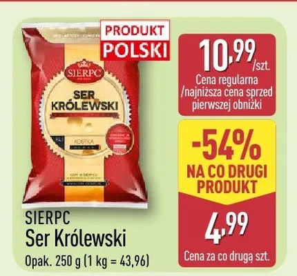 Ser Królewski promocja w Aldi