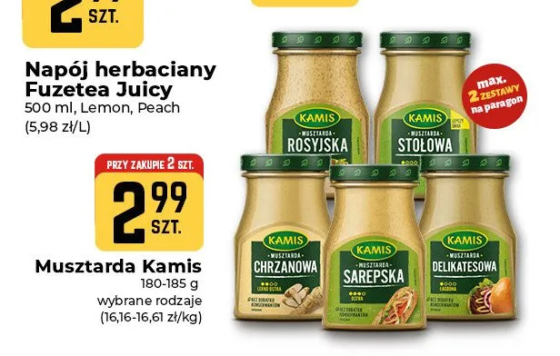 Musztarda Kamis promocja w Społem Częstochowa