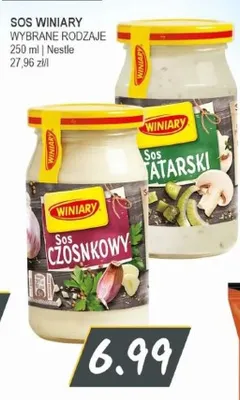 Sos czosnkowy Winiary promocja w Słoneczko