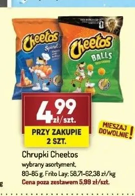 Chrupki Cheetos promocja w Avita