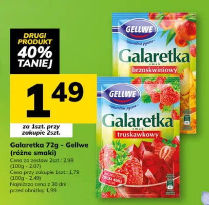 Galaretka brzoskwiniowa promocja w Hitpol