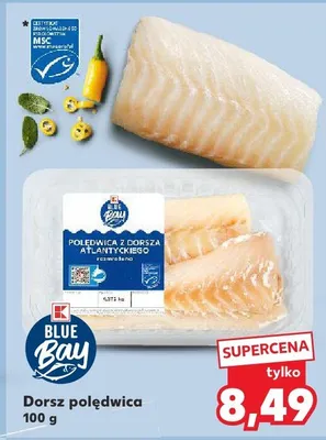 Dorsz polędwica promocja w Kaufland