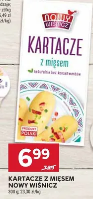 Kartacze z mięsem Nowy Wiśnicz promocja w Stokrotka
