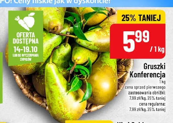 Gruszki Konferencja promocja w POLOmarket