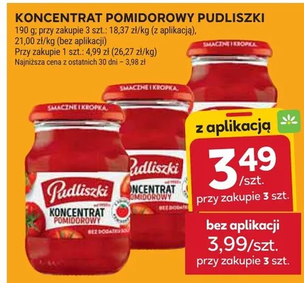Koncentrat pomidorowy promocja w Stokrotka