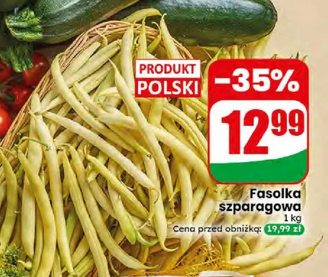 Fasolka szparagowa promocja w Dino
