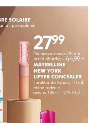 Korektor do twarzy Maybelline New York Lifter Concealer promocja w Super-Pharm