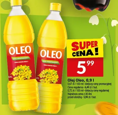 Olej Oleo promocja w Twój Market