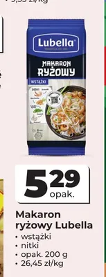 Makaron ryżowy nitki Lubella promocja w Odido