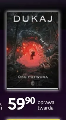 Książka Oko potwora Jacek Dukaj oprawa twarda promocja w Empik