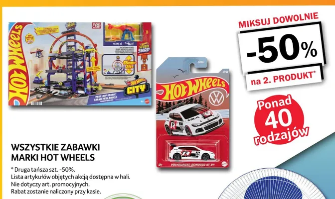 Samochodzik Hot Wheels Volkswagen Scirocco GT 24 promocja w Selgros