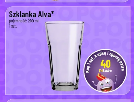Szklanka Alva 290 ml promocja w POLOmarket