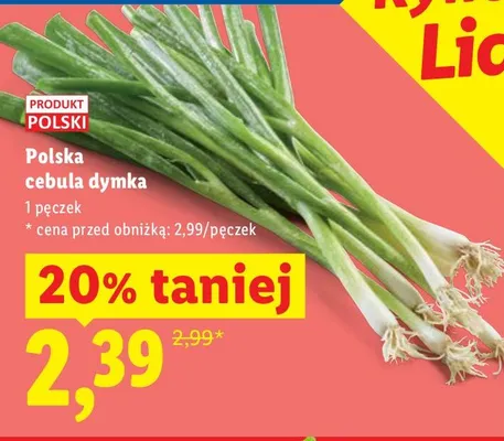 Cebula dymka promocja w Lidl