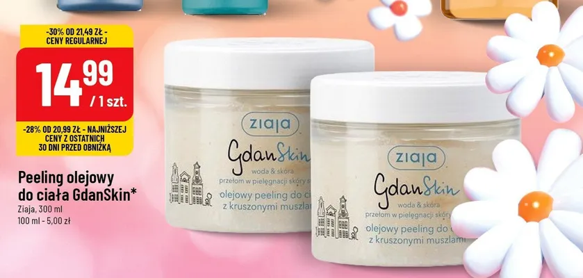Peeling olejowy do ciała GdanSkin promocja w POLOmarket