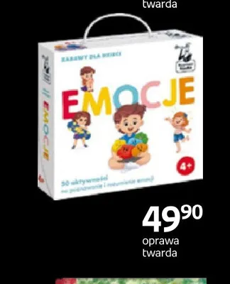 Książka Emocje oprawa twarda promocja w Empik
