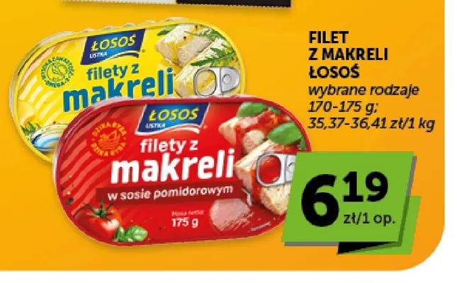 Filet z makreli Łosoś promocja w Groszek