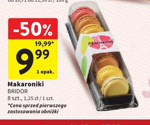 Makaroniki Bridor promocja w Intermarche