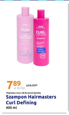 Szampon do włosów Hair Masters Curl Defining promocja w Action