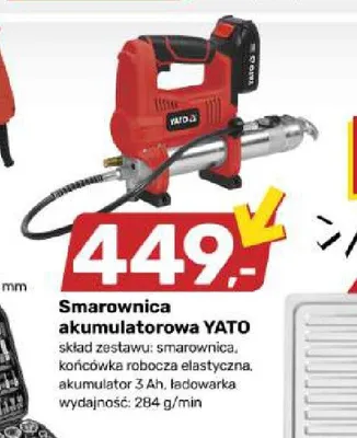 Smarownica akumulatorowa YATO promocja w Bricomarche