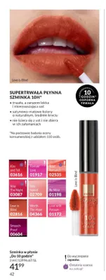 Szminka w płynie Avon Power Stay Do 10 godzin promocja w AVON