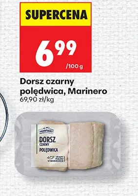 Dorsz czarny polędwica promocja w Biedronka