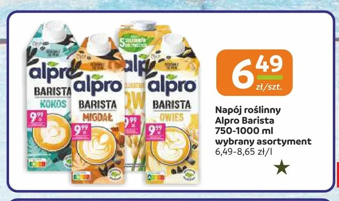 Napój kokosowy Alpro Barista Kokos promocja w Społem Częstochowa