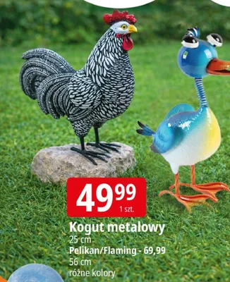 Kogut metalowy promocja w Leclerc