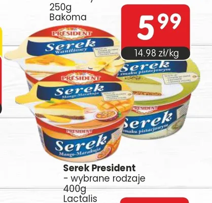Serek Président Lactalis promocja w Market Point