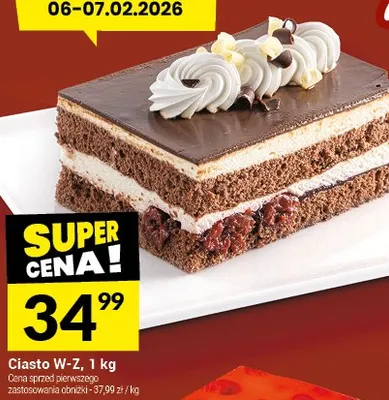Ciasto W-Z, 1 kg promocja w Twój Market