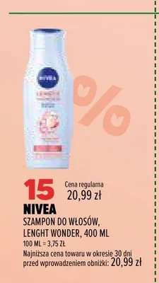 Szampon do włosów Nivea Lenght Wonder promocja w Drogerie Natura