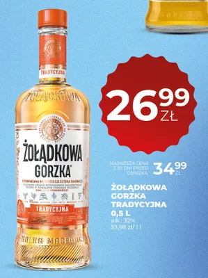 Wódka Żołądkowa Gorzka Tradycyjna promocja w Duży Ben