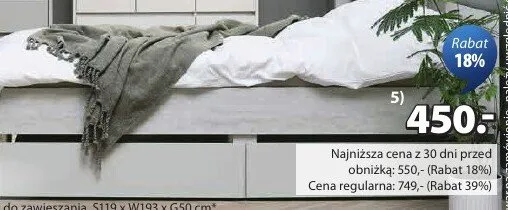 Komoda promocja w Jysk