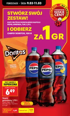 Napój gazowany promocja w Biedronka