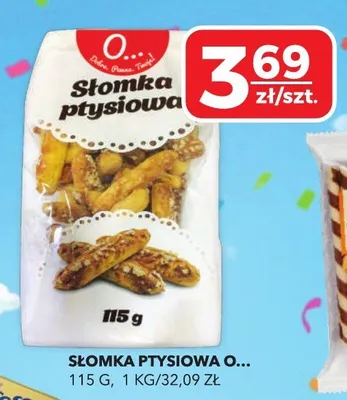 Słomka ptysiowa O... promocja w Top Market