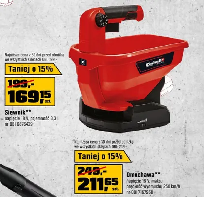 Siewnik promocja w OBI