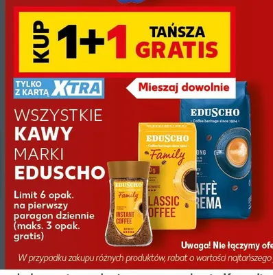 Kawy marki Eduscho promocja w Kaufland