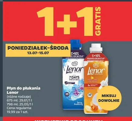 Płyn do płukania nuta elegancji E perfume deluxe promocja w Netto
