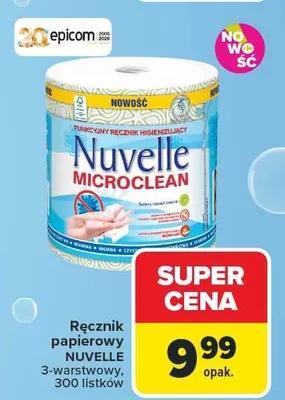 Ręcznik papierowy Microclean promocja w Carrefour