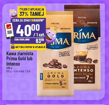 Kawa ziarnista Prima Aroma Intenso promocja w POLOmarket