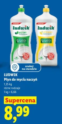 Płyn do mycia naczyń promocja w Lidl